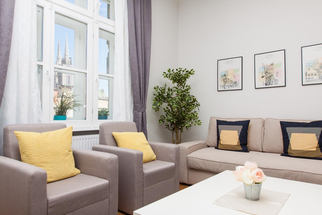 Luxury Main Square Apartments Zagreb Eksteriør billede